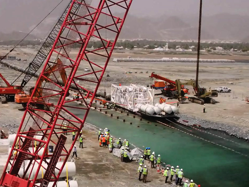 Qeshm Oil Terminal Project, Offshore Engineering, Procurement and Construction