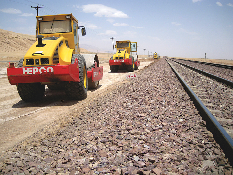 Kavir – Garmsar Railway Infrastructure